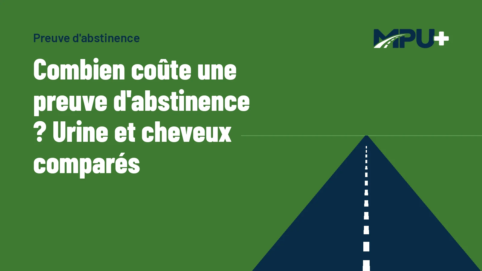 Titelbild: Combien coûte une preuve d'abstinence ? Urine et cheveux comparés