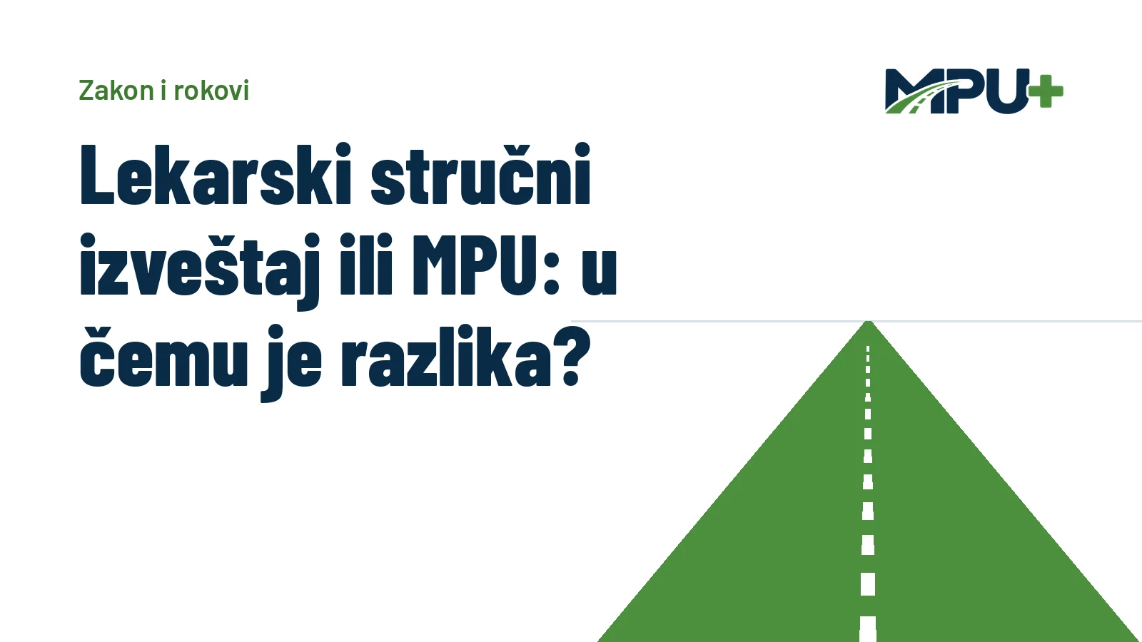 Titelbild: Lekarski stručni izveštaj ili MPU: u čemu je razlika?