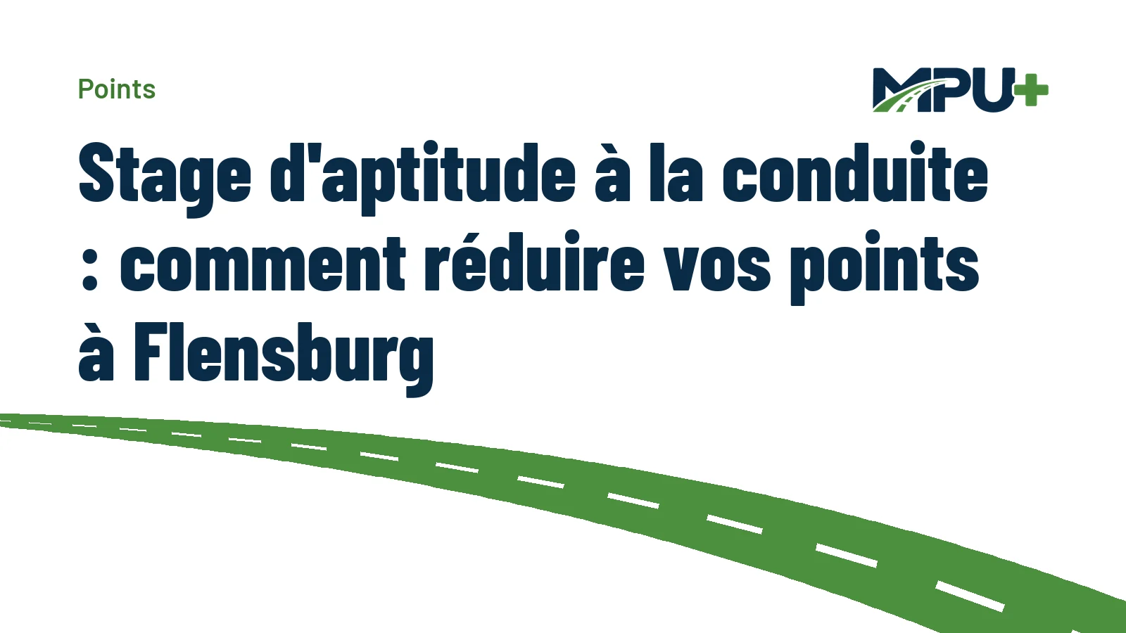 Titelbild: Stage d'aptitude à la conduite : comment réduire vos points à Flensburg