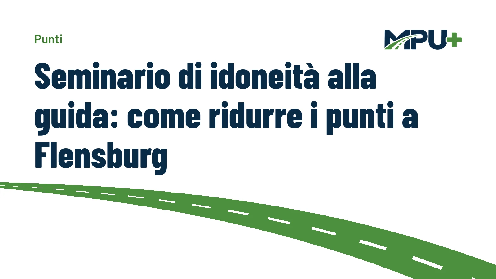 Titelbild: Seminario di idoneità alla guida: come ridurre i punti a Flensburg