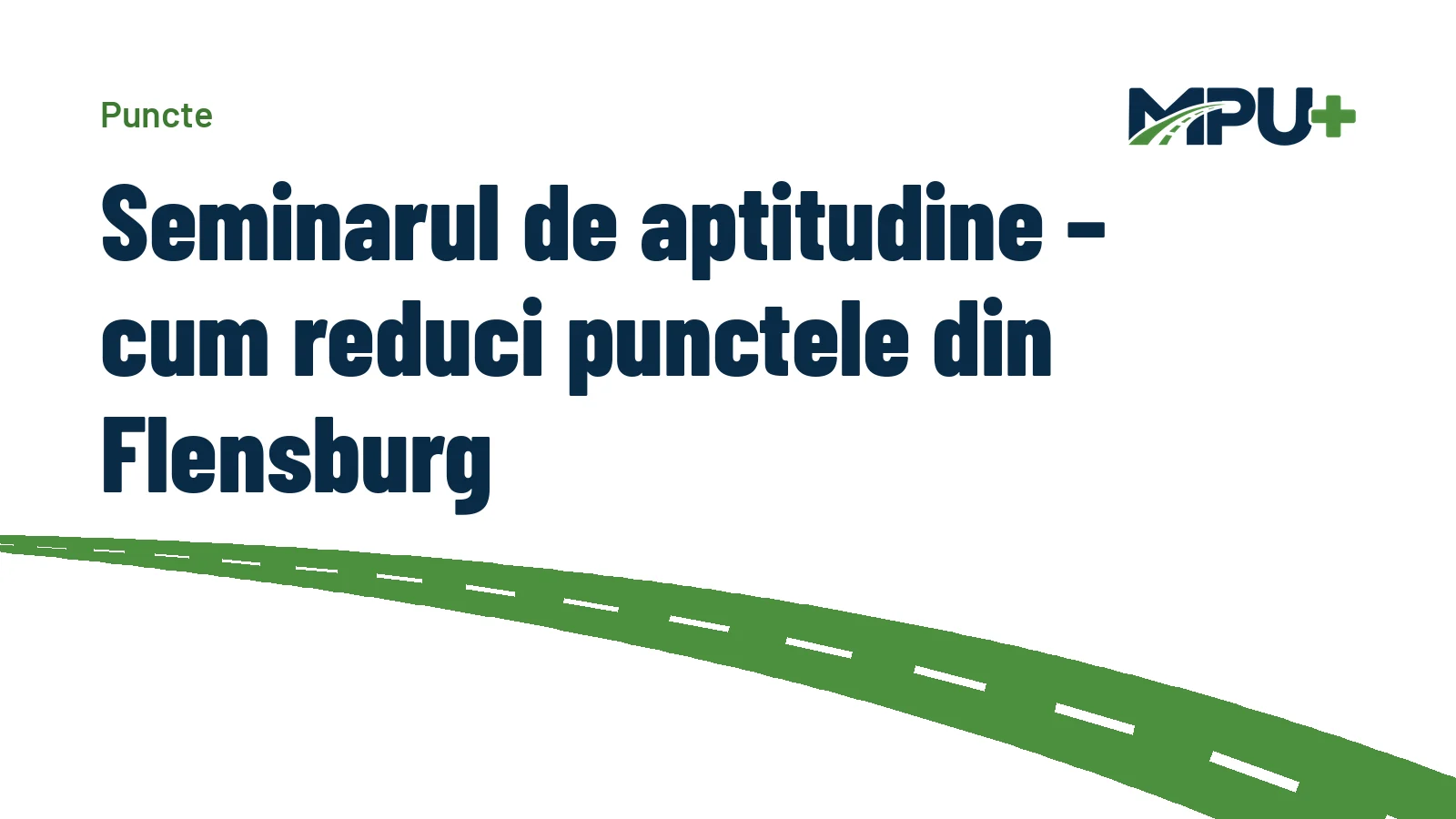 Titelbild: Seminarul de aptitudine – cum reduci punctele din Flensburg