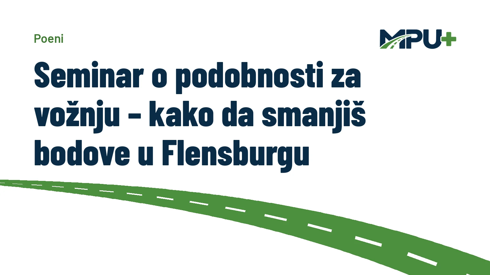 Titelbild: Seminar o podobnosti za vožnju – kako da smanjiš bodove u Flensburgu