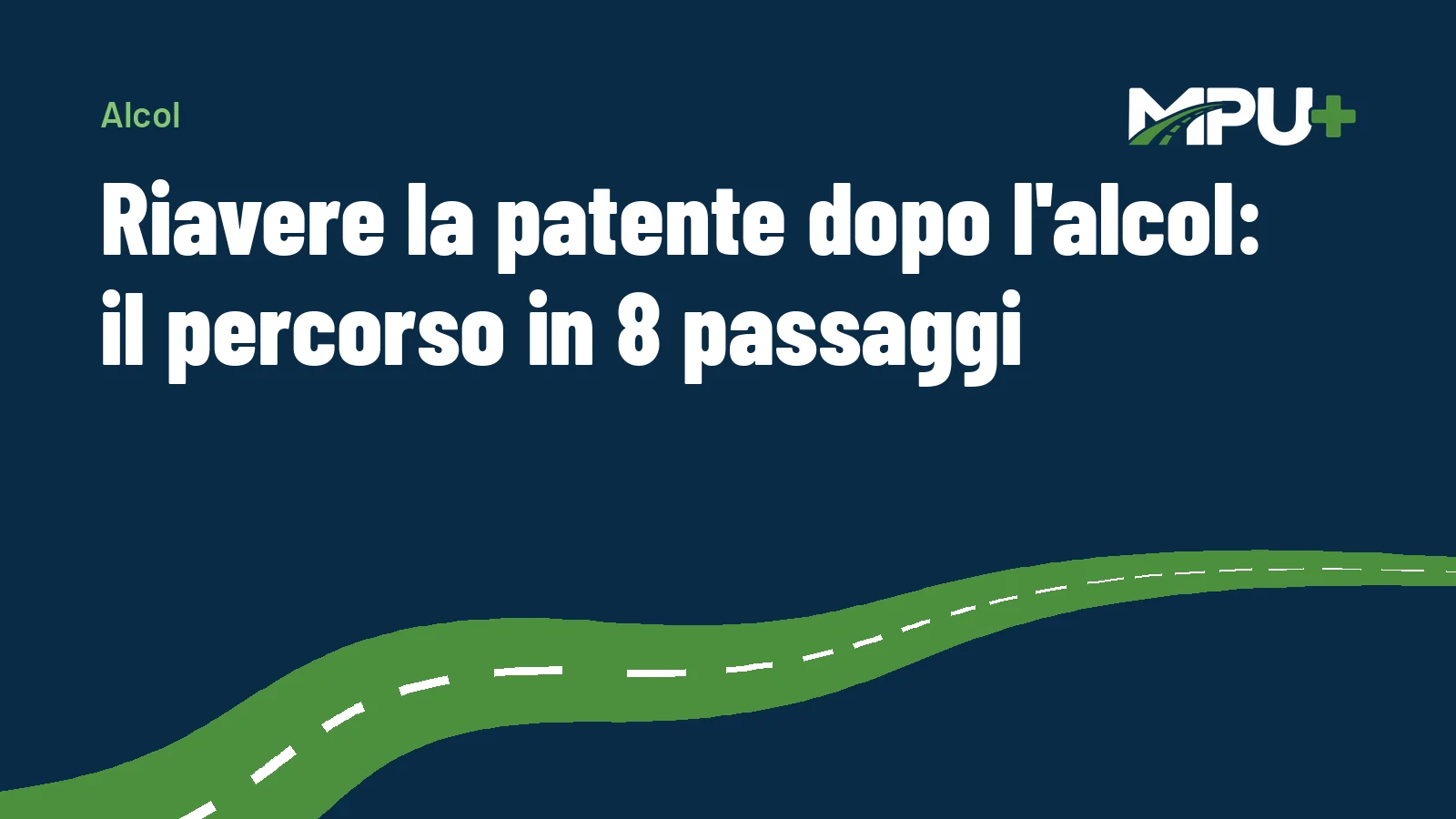 Titelbild: Riavere la patente dopo l'alcol: il percorso in 8 passaggi