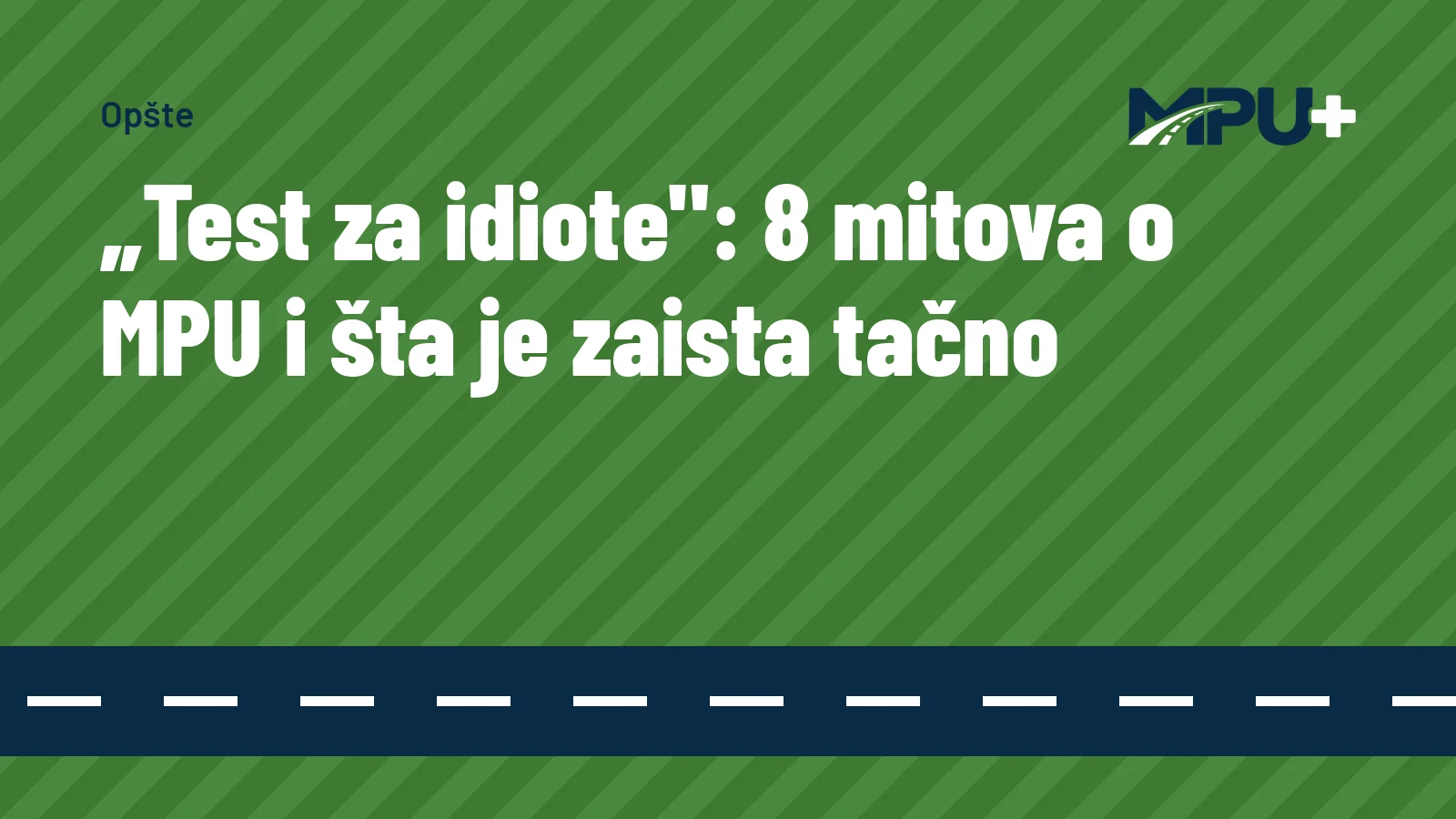 Titelbild: „Test za idiote": 8 mitova o MPU i šta je zaista tačno