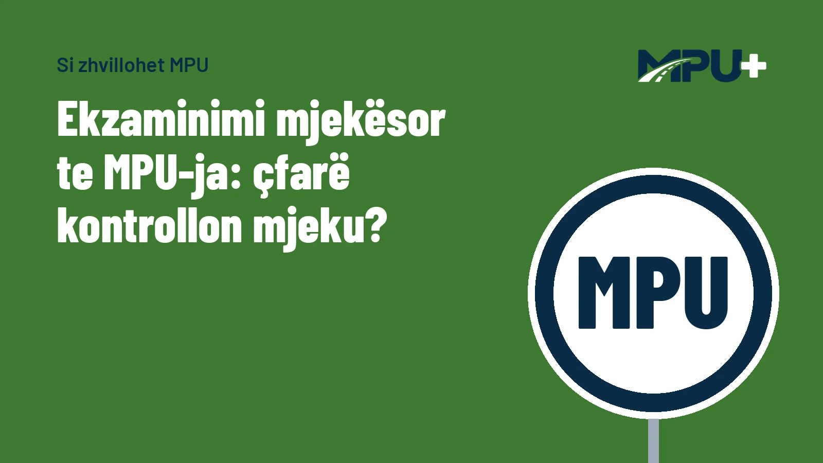 Titelbild: Ekzaminimi mjekësor te MPU-ja: çfarë kontrollon mjeku?