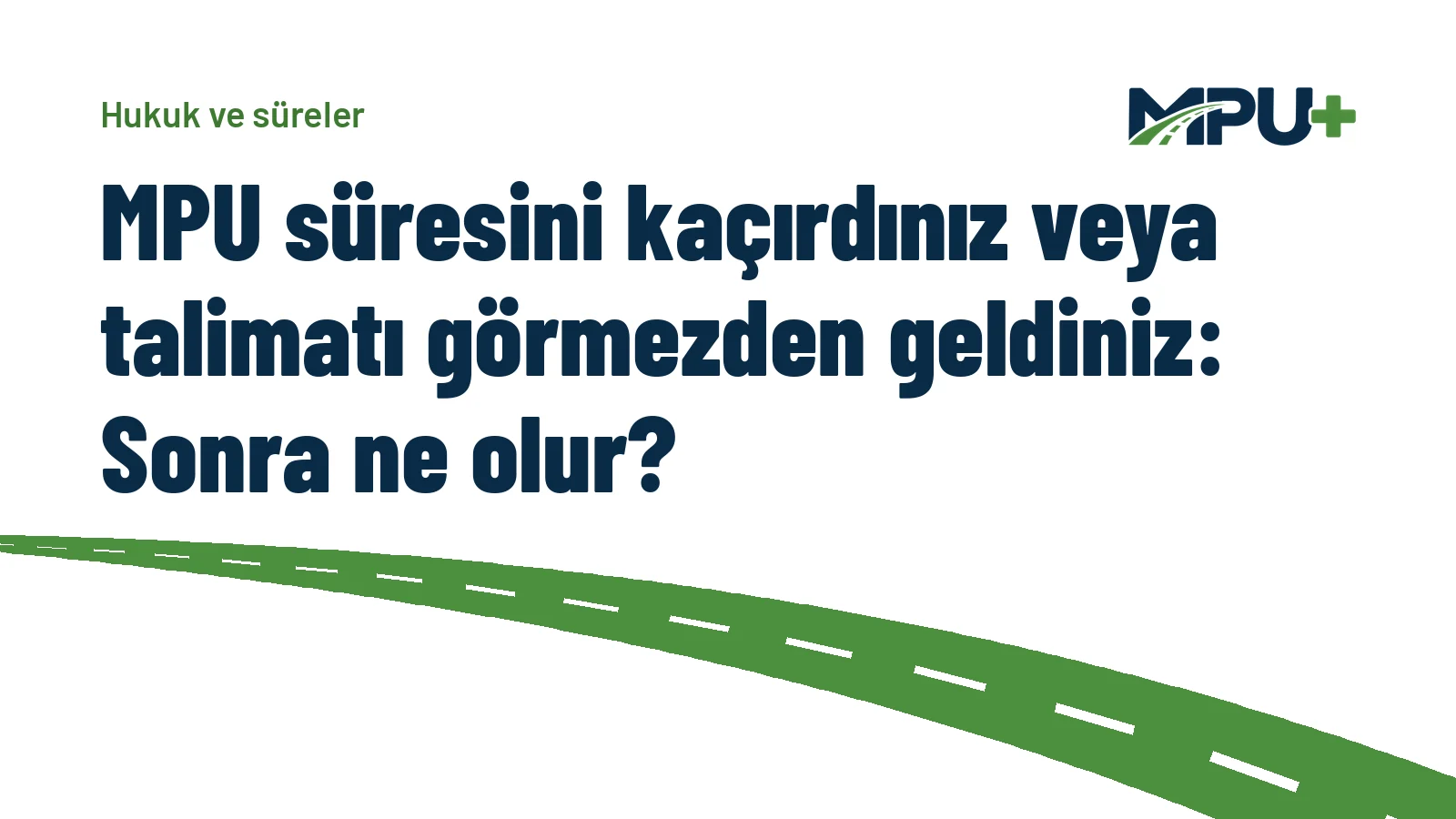 Titelbild: MPU süresini kaçırdınız veya talimatı görmezden geldiniz: Sonra ne olur?