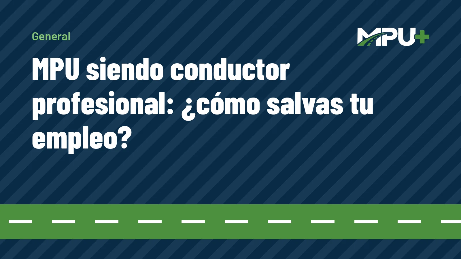 Titelbild: MPU siendo conductor profesional: ¿cómo salvas tu empleo?