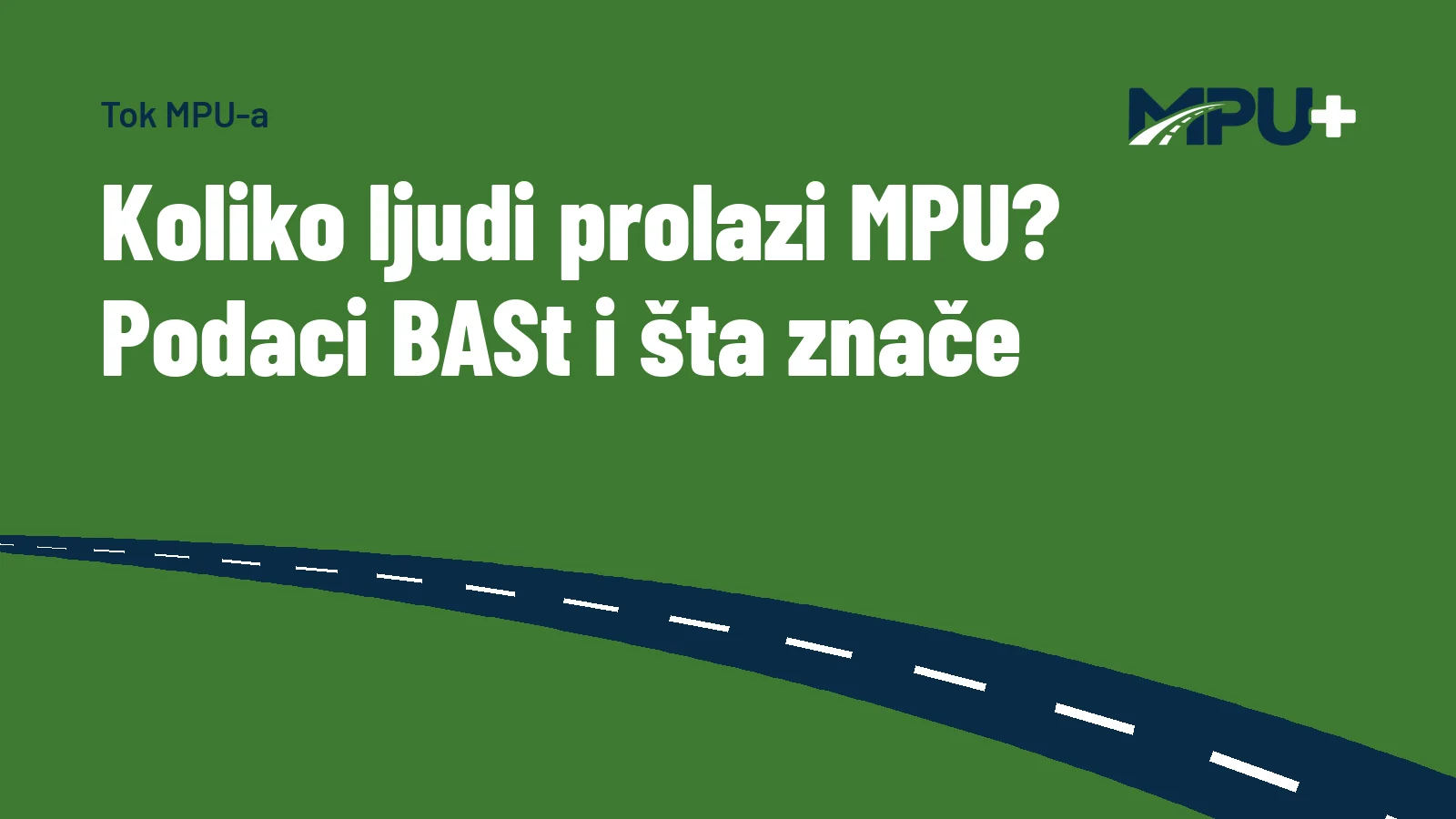 Titelbild: Koliko ljudi prolazi MPU? Podaci BASt i šta znače