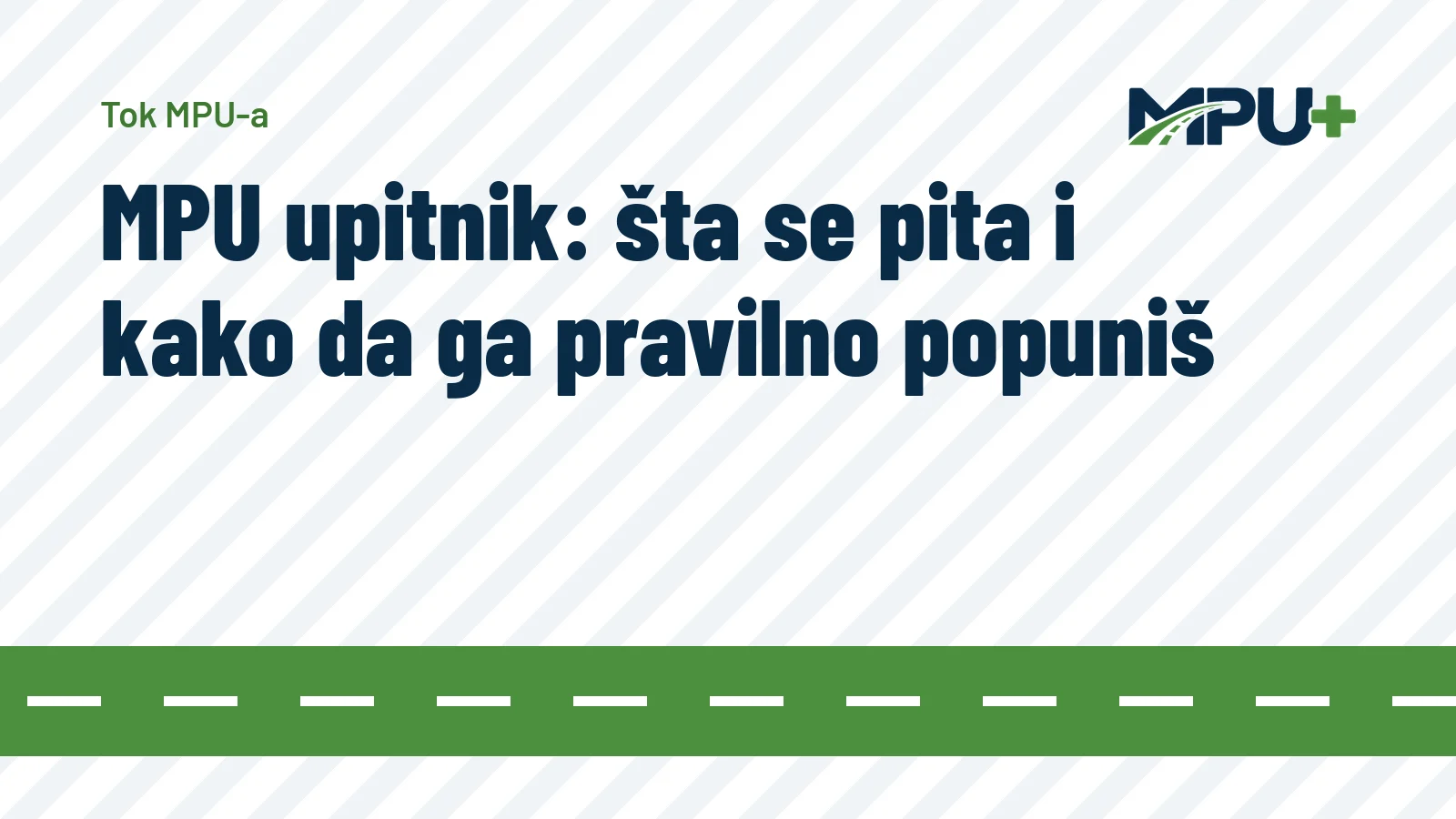 Titelbild: MPU upitnik: šta se pita i kako da ga pravilno popuniš