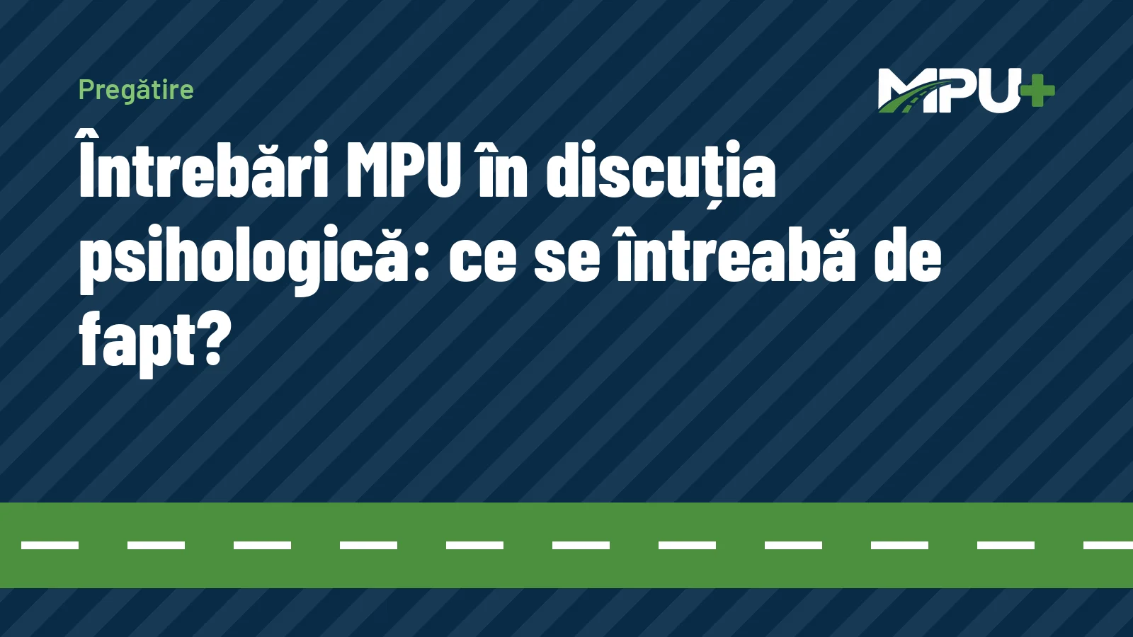 Titelbild: Întrebări MPU în discuția psihologică: ce se întreabă de fapt?