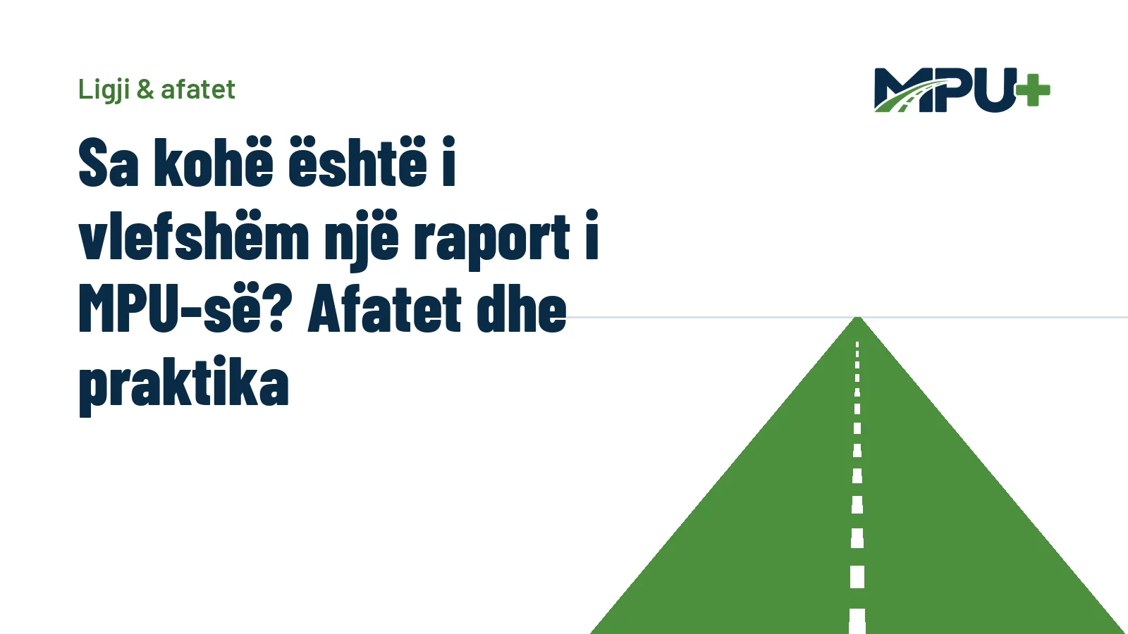 Titelbild: Sa kohë është i vlefshëm një raport i MPU-së? Afatet dhe praktika