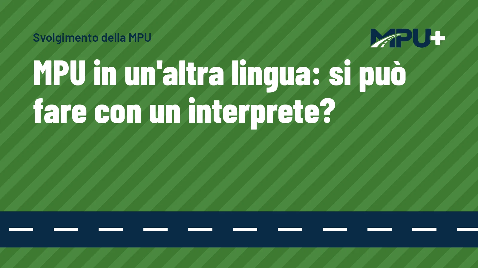 Titelbild: MPU in un'altra lingua: si può fare con un interprete?