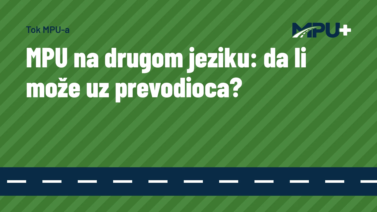 Titelbild: MPU na drugom jeziku: da li može uz prevodioca?