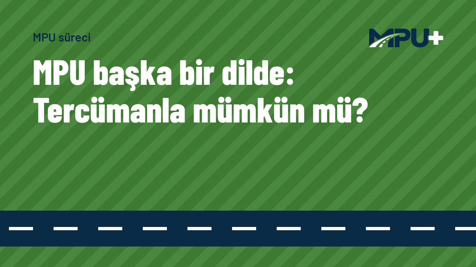 Titelbild: MPU başka bir dilde: Tercümanla mümkün mü?