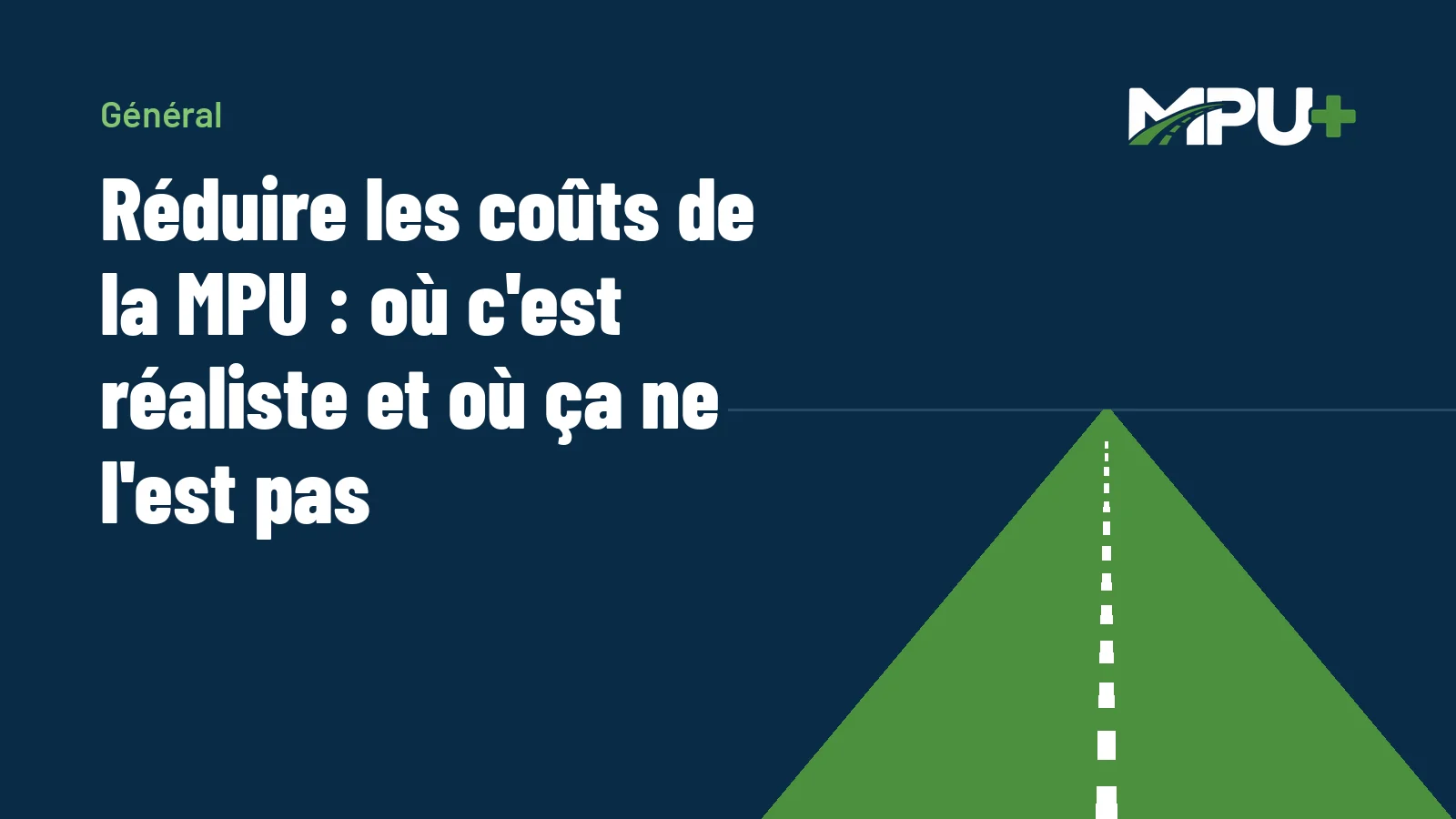 Titelbild: Réduire les coûts de la MPU : où c'est réaliste et où ça ne l'est pas