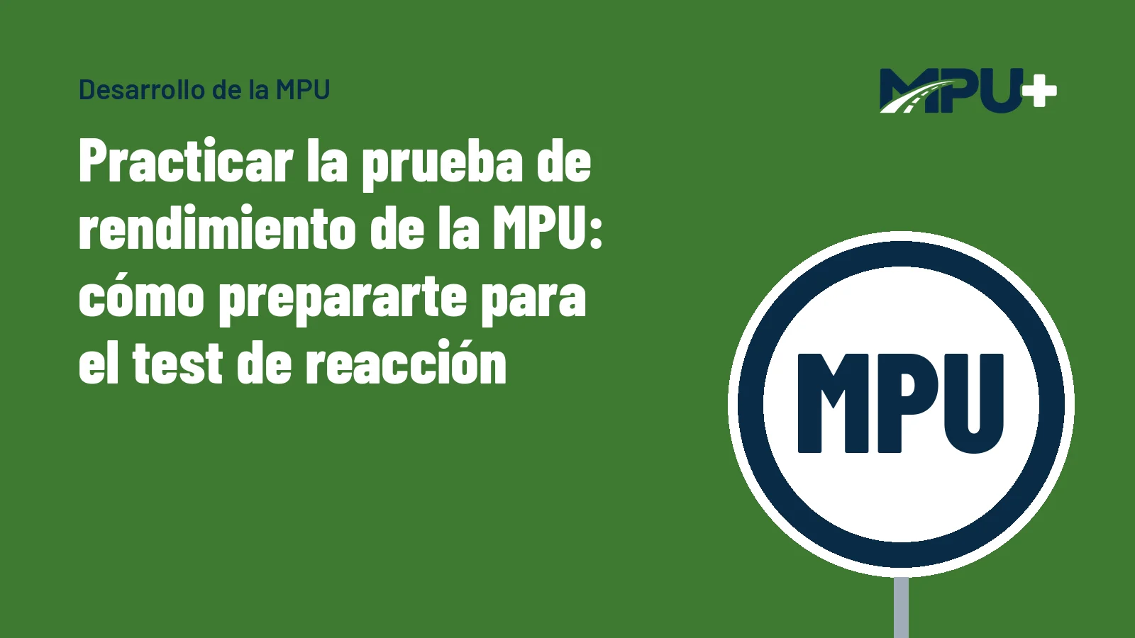 Titelbild: Practicar la prueba de rendimiento de la MPU: cómo prepararte para el test de reacción