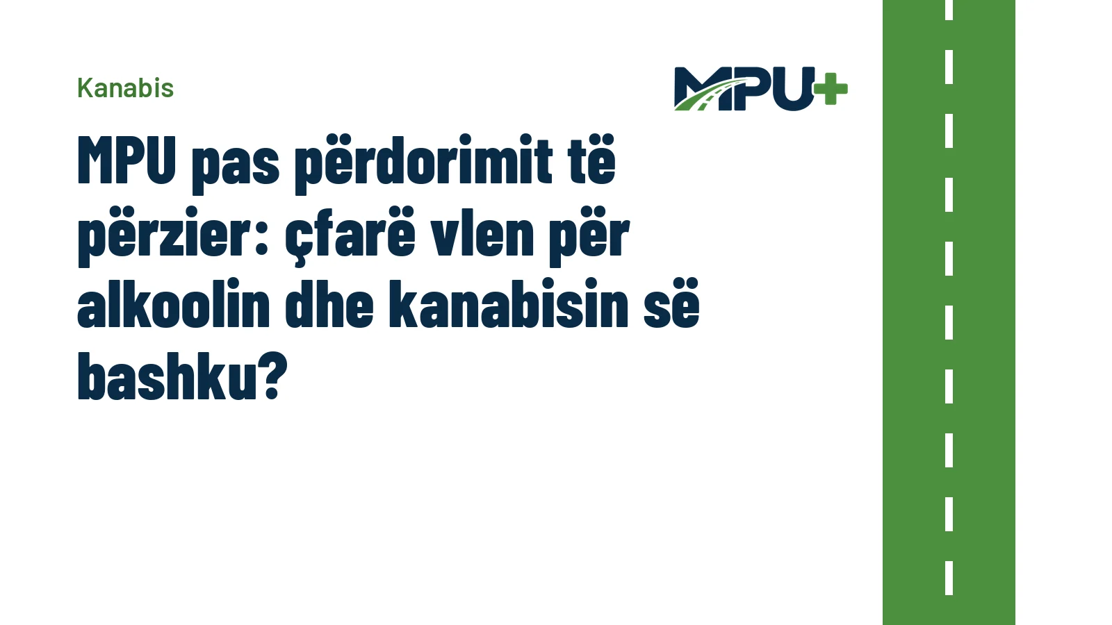 Titelbild: MPU pas përdorimit të përzier: çfarë vlen për alkoolin dhe kanabisin së bashku?