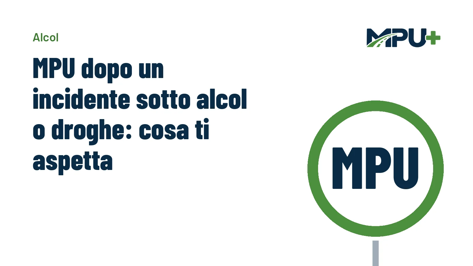 Titelbild: MPU dopo un incidente sotto alcol o droghe: cosa ti aspetta