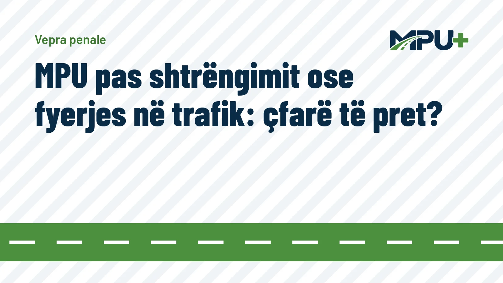 Titelbild: MPU pas shtrëngimit ose fyerjes në trafik: çfarë të pret?