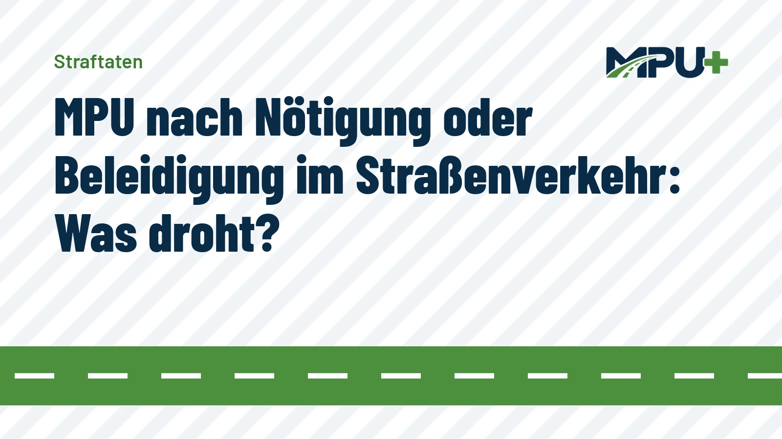 Titelbild: MPU nach Nötigung oder Beleidigung im Straßenverkehr: Was droht?