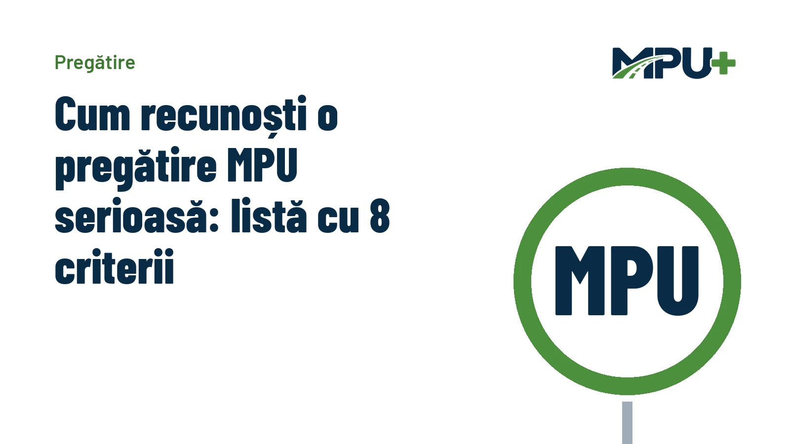 Titelbild: Cum recunoști o pregătire MPU serioasă: listă cu 8 criterii