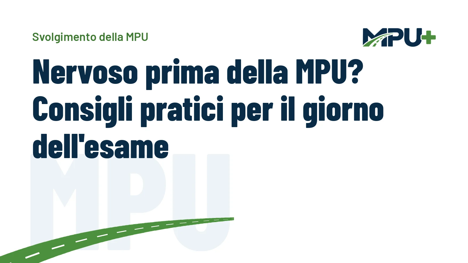 Titelbild: Nervoso prima della MPU? Consigli pratici per il giorno dell'esame