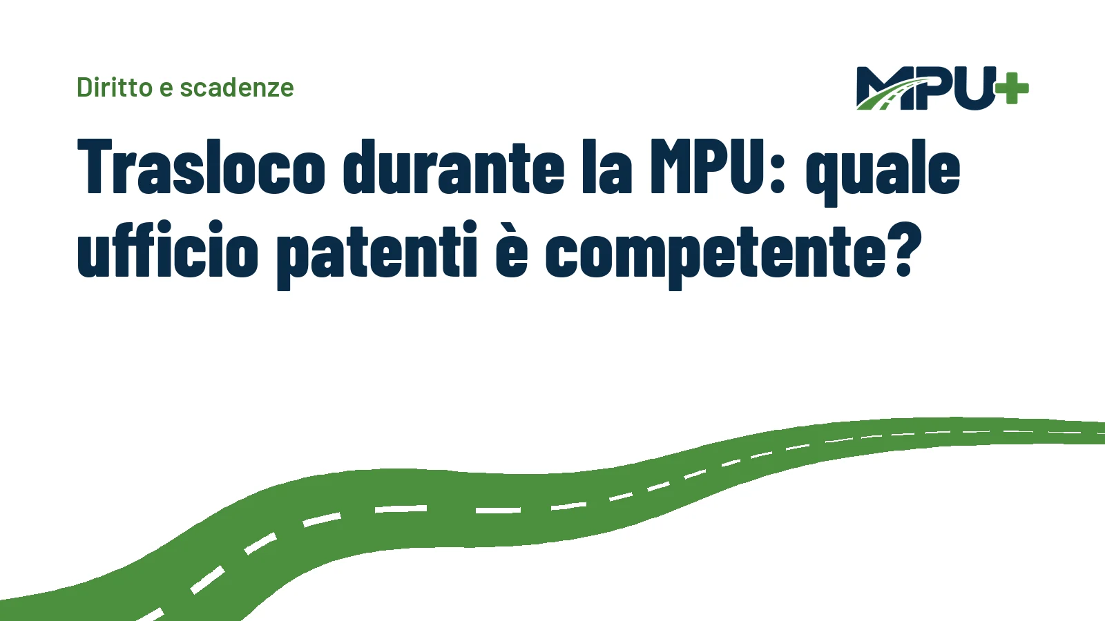 Titelbild: Trasloco durante la MPU: quale ufficio patenti è competente?