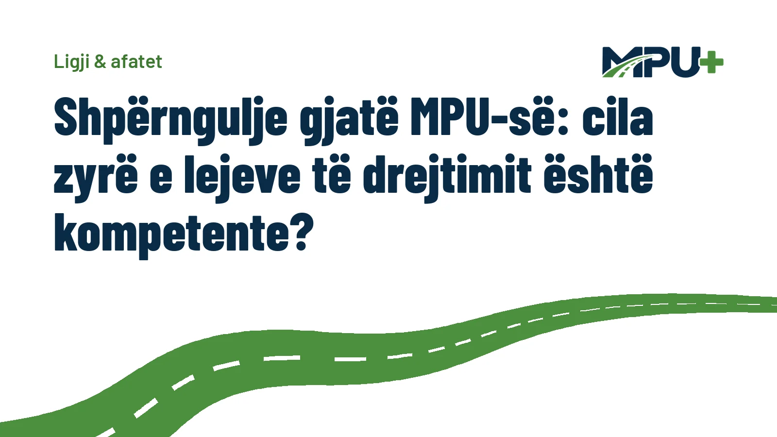 Titelbild: Shpërngulje gjatë MPU-së: cila zyrë e lejeve të drejtimit është kompetente?