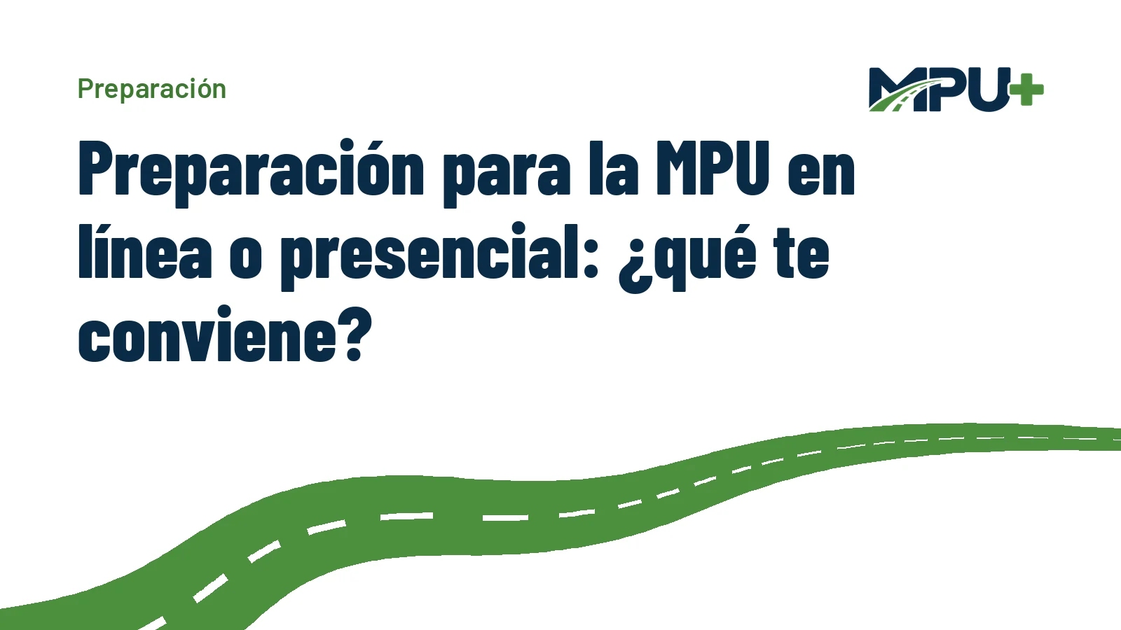 Titelbild: Preparación para la MPU en línea o presencial: ¿qué te conviene?