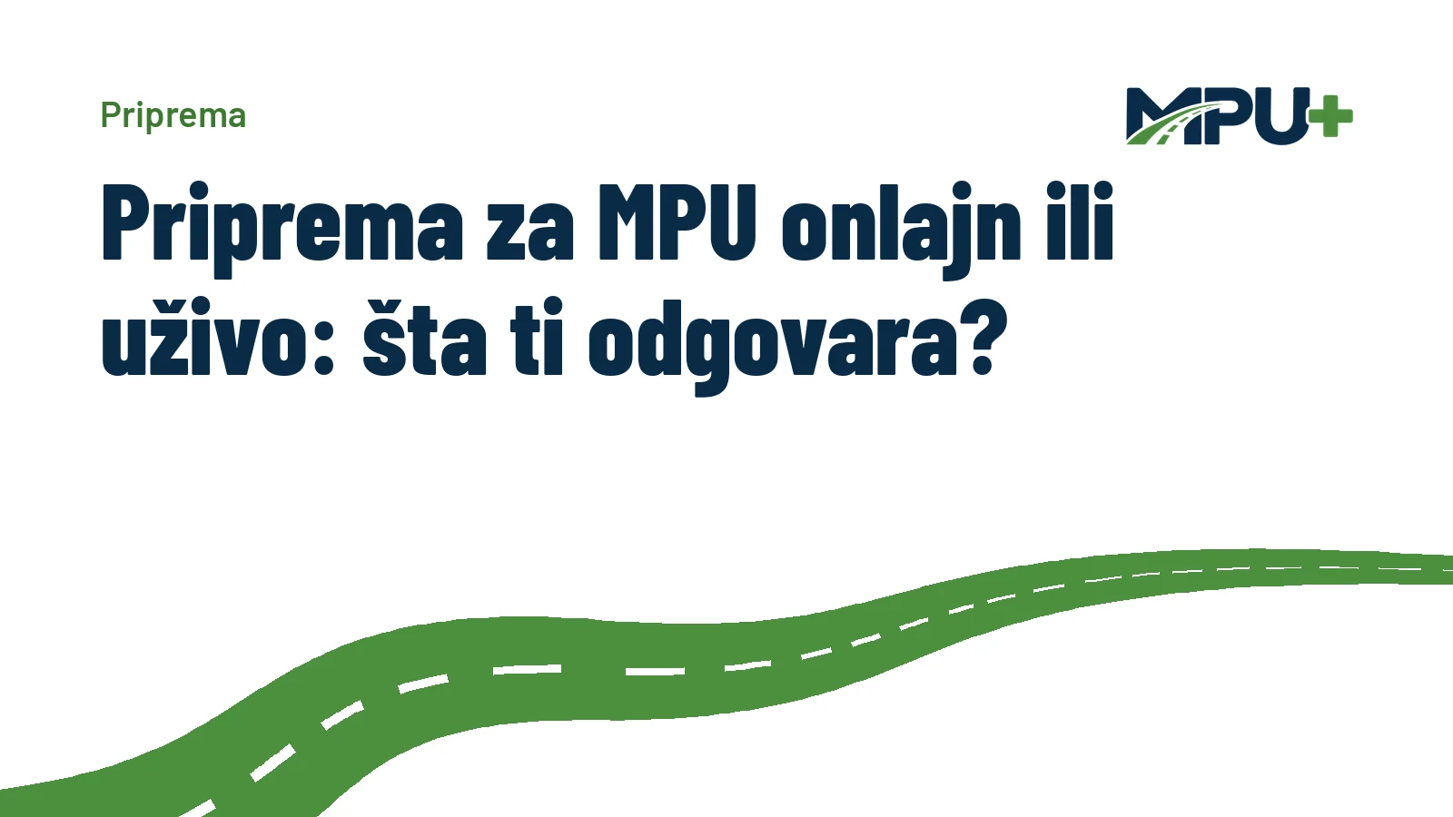 Titelbild: Priprema za MPU onlajn ili uživo: šta ti odgovara?