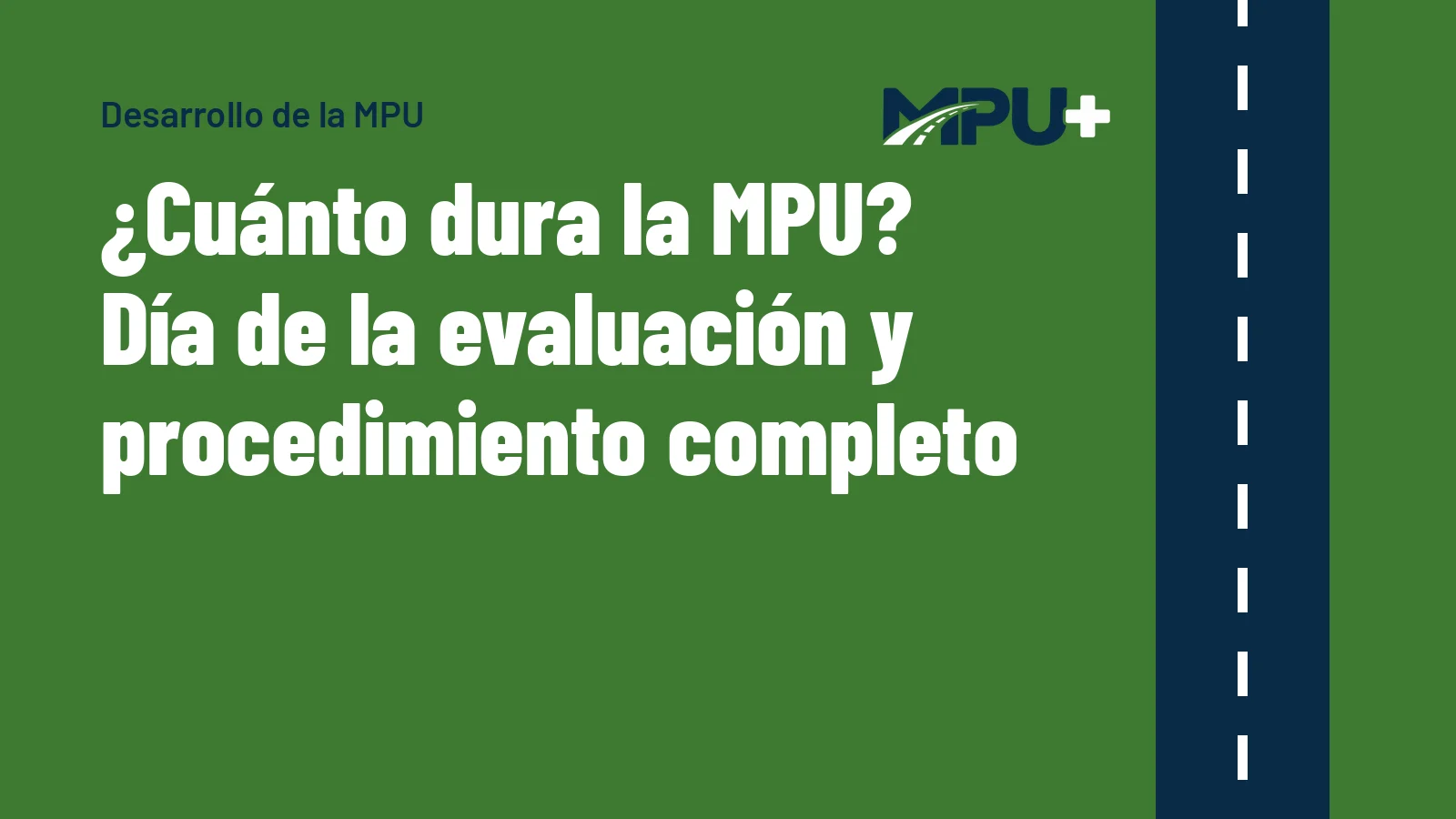 Titelbild: ¿Cuánto dura la MPU? Día de la evaluación y procedimiento completo