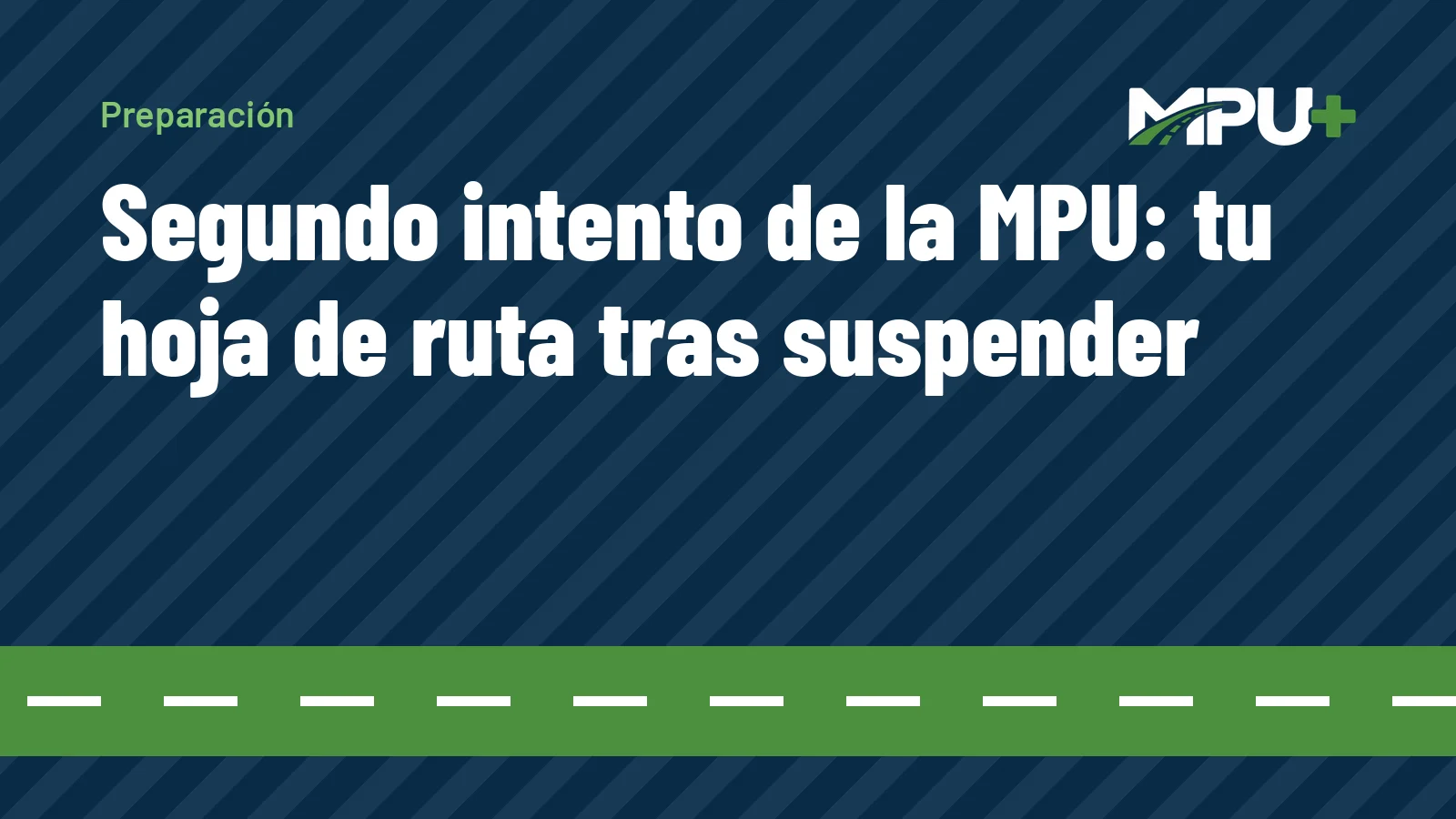 Titelbild: Segundo intento de la MPU: tu hoja de ruta tras suspender