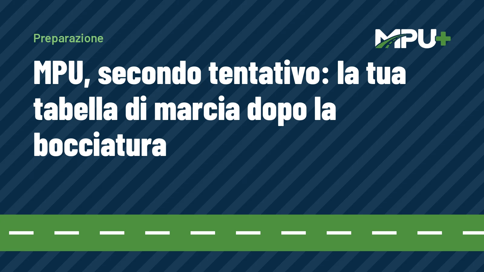 Titelbild: MPU, secondo tentativo: la tua tabella di marcia dopo la bocciatura
