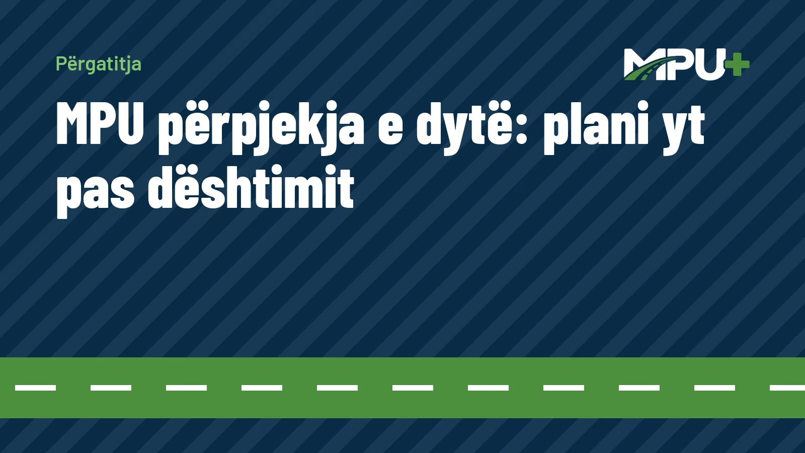 Titelbild: MPU përpjekja e dytë: plani yt pas dështimit