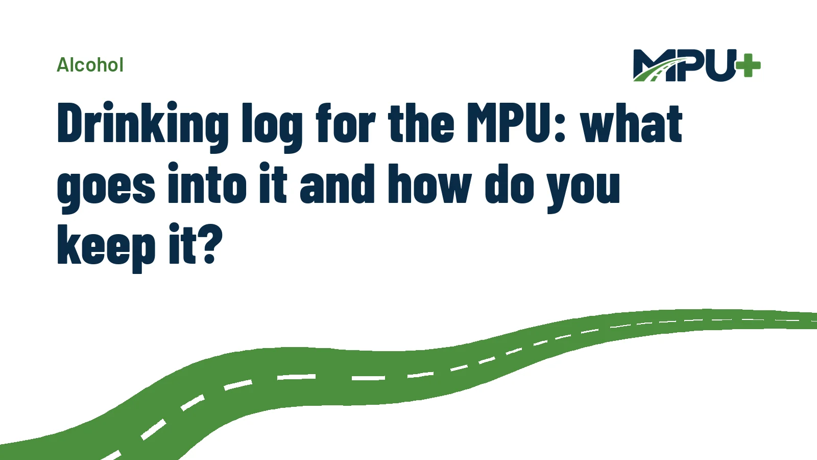 Titelbild: Drinking log for the MPU: what goes into it and how do you keep it?