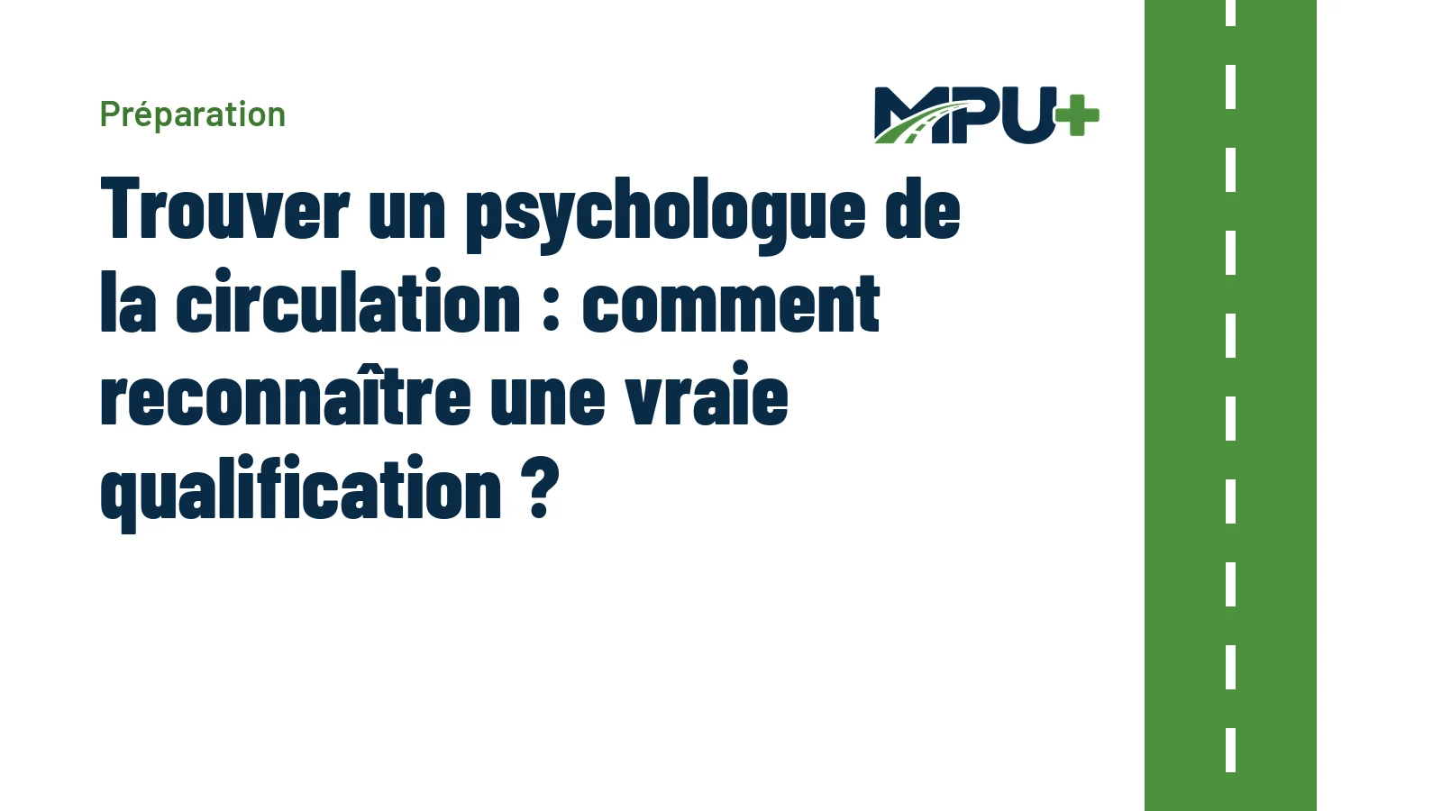 Titelbild: Trouver un psychologue de la circulation : comment reconnaître une vraie qualification ?